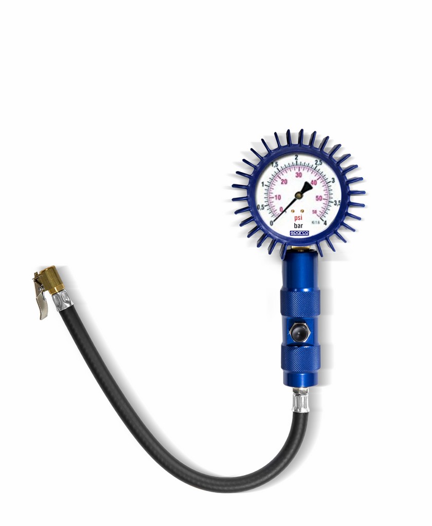 Manometro para medir la presion de neumaticos Motometer — Totcar